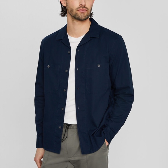 Refined Utility Shirt - New With Tags - NEVER WORN - Navy - Picture 1 of 5